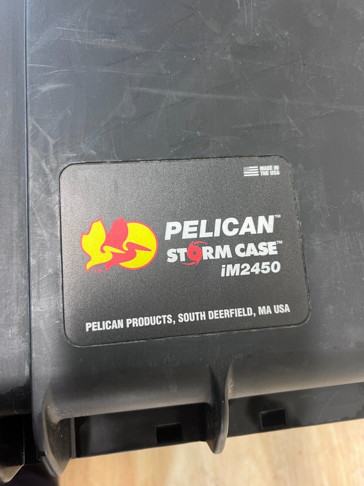 Pelican iM2450 Storm Case Waterproof Handheld Great Condition AB