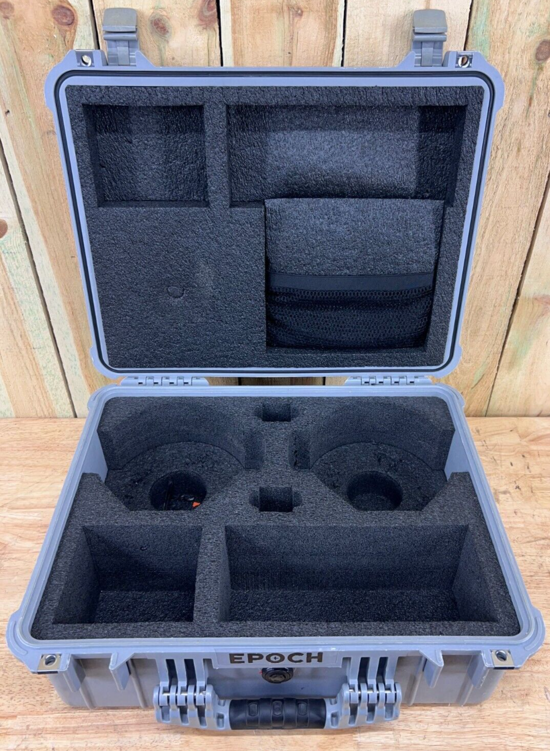 Pelican 1600 Protector Storage Case Waterproof Grey Good Condition AB Free Ship