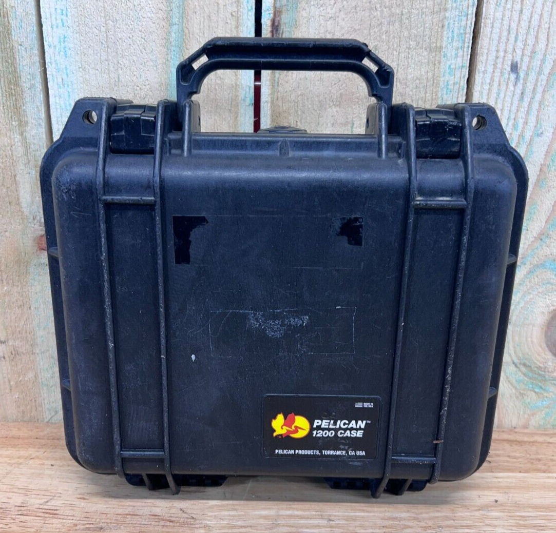 Pelican 1200 Hard Protector Case Good Condition A/B Waterproof