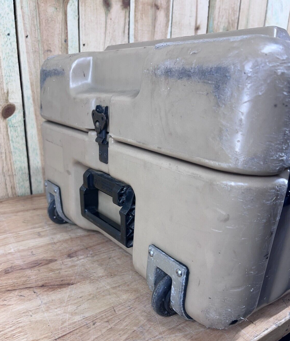 Pelican Hardigg Long Case 59” 19.5” 12” Tan Waterproof Storage Footlocker