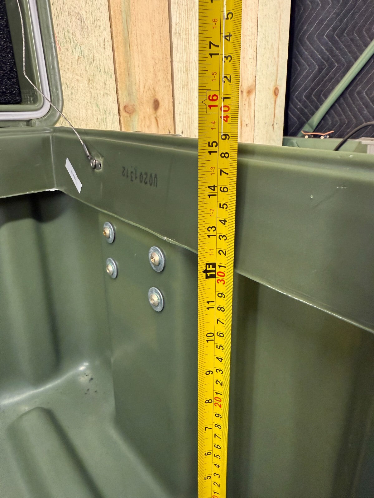 Pelican Hardigg Case 30x30x22" Green Military Waterproof Storage