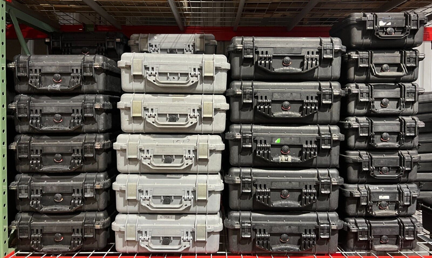 Pelican 1200 Hard Protector Case Good Condition A/B Waterproof Free Shipping