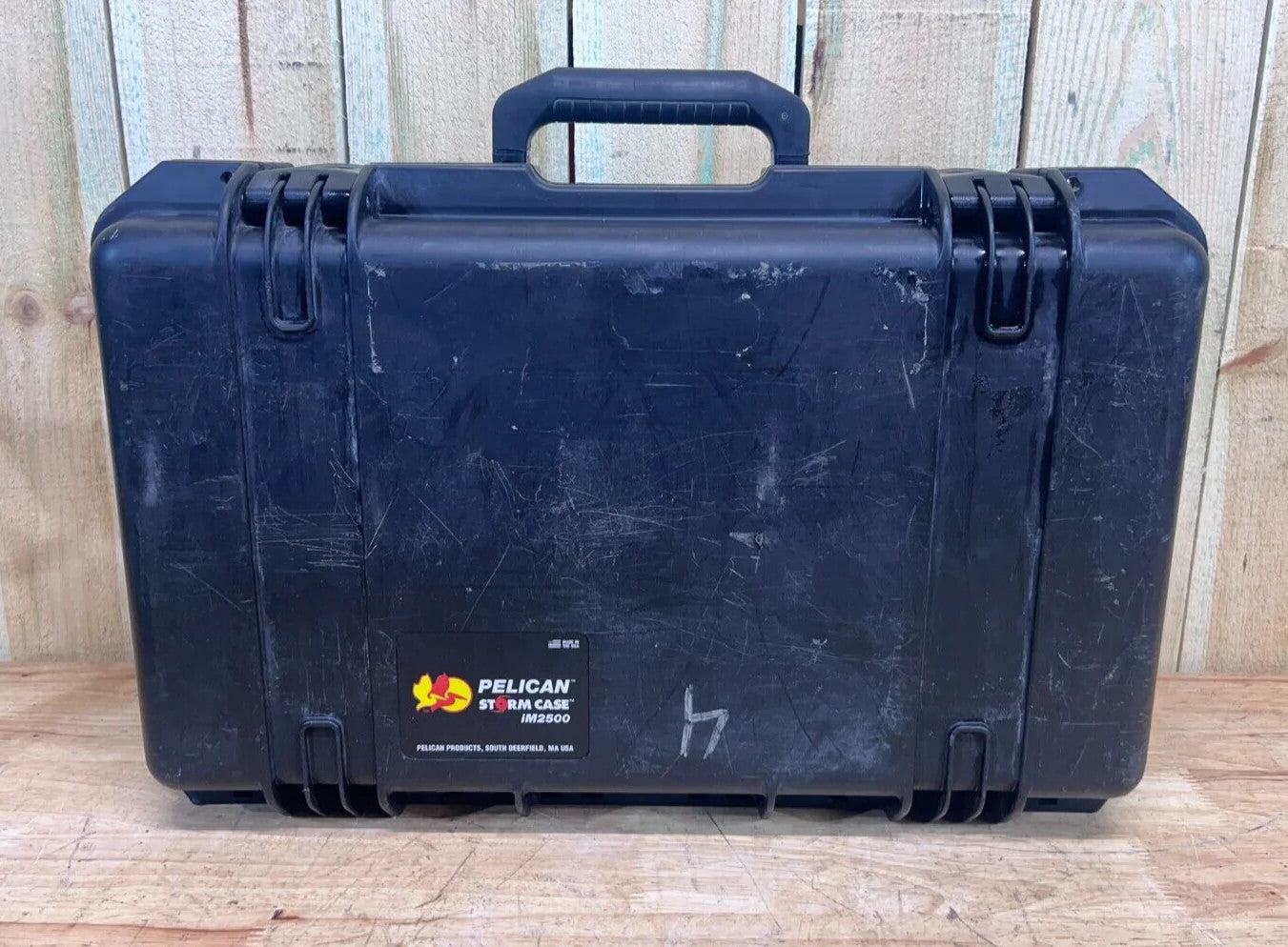 Pelican IM2500 Storm Case Waterproof Black Good Condition A/B