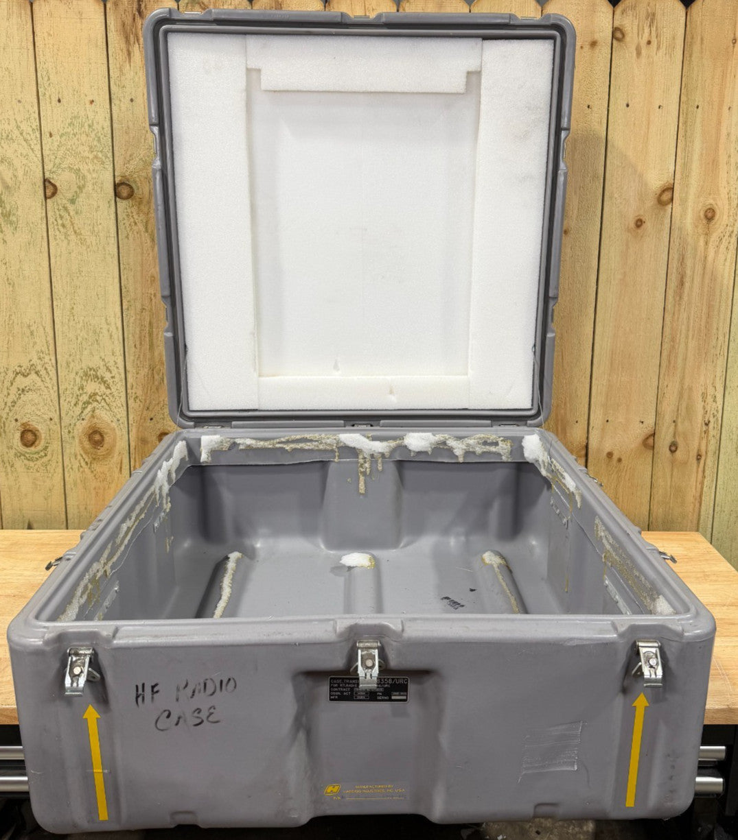 Hardigg Pelican 30x30x16.5 Military Surplus Grey Footlocker Case