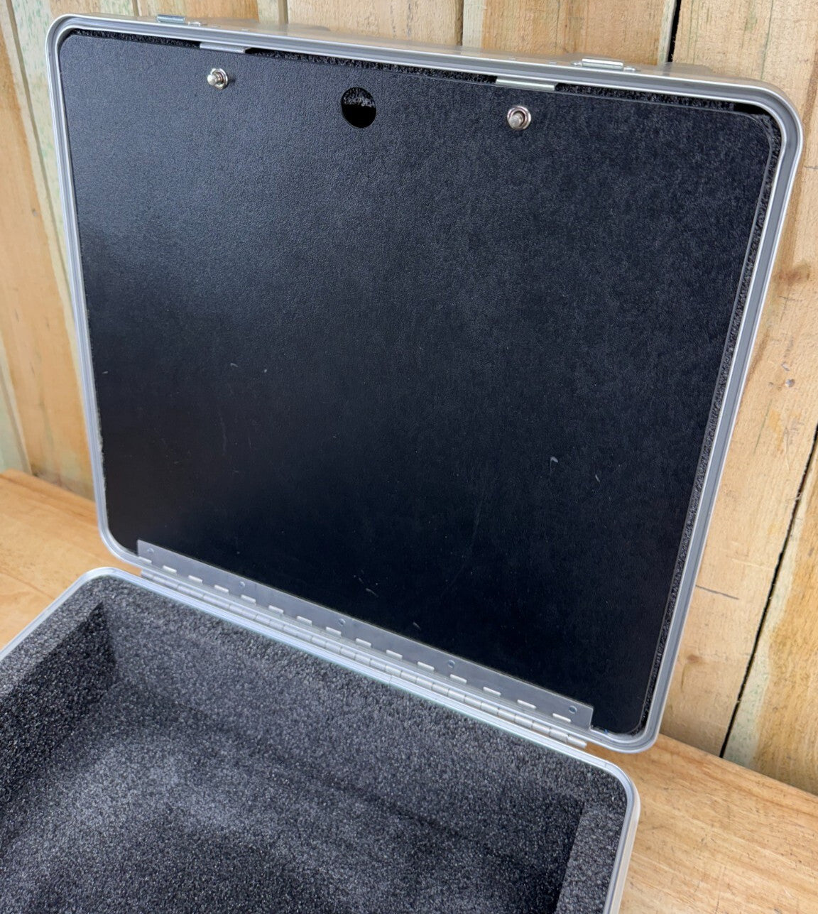 Gemstar Case 18x17.5x11" Grey Handheld Case Storage Footlocker Military Surplus
