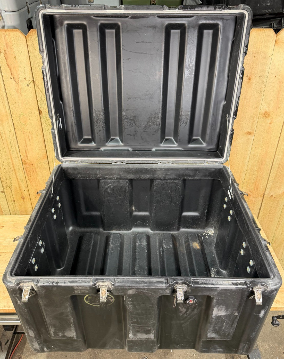 Hardigg MM36 Footlocker 33x27x23 Black Case Surplus Military Waterproof