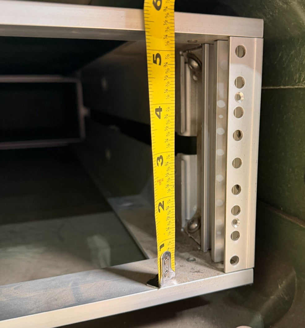 ECS Server 3U Rack Rackmount 19" X 30" Frame Waterproof Green Storage Case