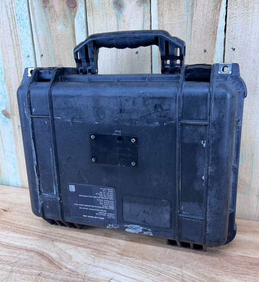 Pelican 1450 Black Hard Case Protector Waterproof Used Condition BC