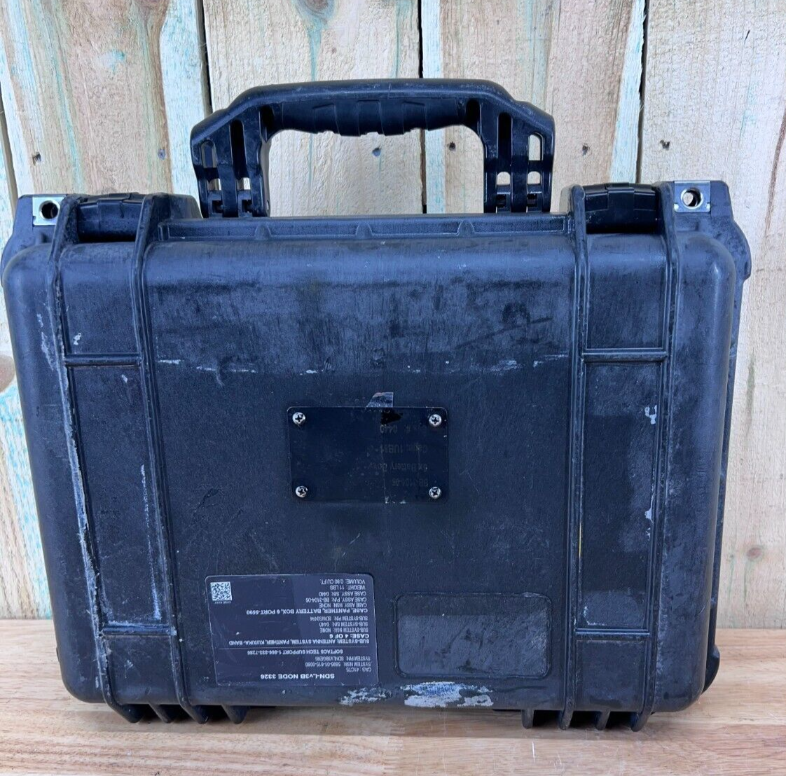 Pelican 1450 Black Hard Case Protector Waterproof Used Condition BC