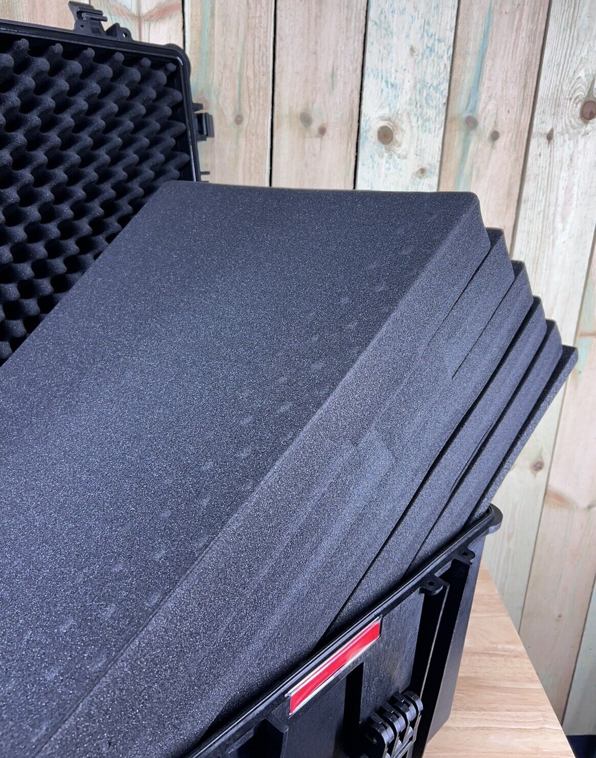 Valkyrie Products V133 Large Rolling Storage Case Waterproof W/ Pluck Foam