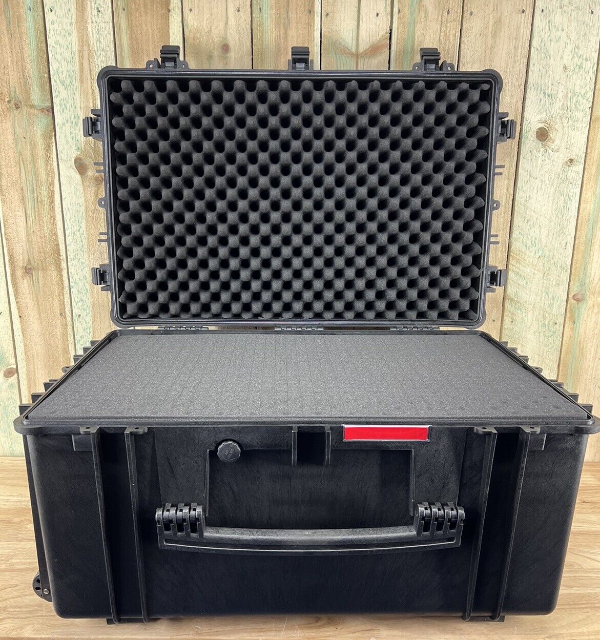 Valkyrie Products V133 Large Rolling Storage Case Waterproof W/ Pluck Foam