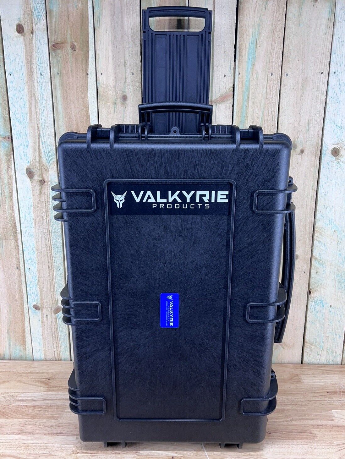 Valkyrie Products V133 Large Rolling Storage Case Waterproof W/ Pluck Foam
