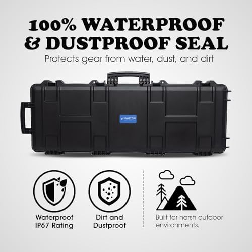 Valkyrie rifle case foam compartments