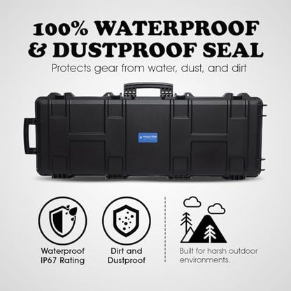 Valkyrie rifle case foam compartments
