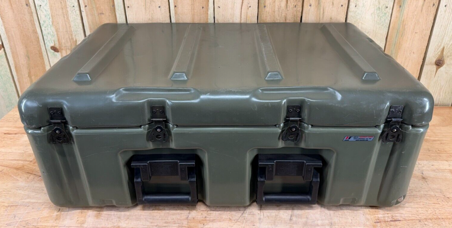 Pelican Hardigg Case 33X21X12.5" Green  Military Waterproof Storage Container