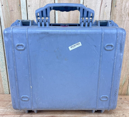 Pelican 1600 Protector Storage Case Waterproof Grey Good Condition AB Free Ship