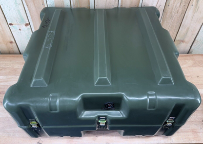 Pelican Hardigg Case 26"X27.5"X14.5"  Military Waterproof Footlocker W/ Foam