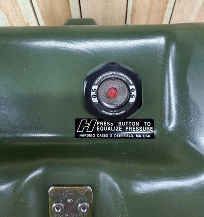 Pelican Hardigg Green Storage Case 29" X 19" X 12" Footlocker Brand New