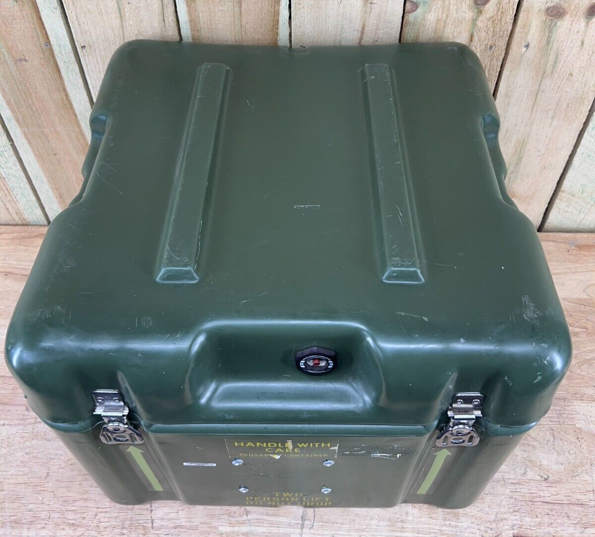 Pelican Hardigg Case 18.5"X18.5"X15.5" Green Military Waterproof Storage