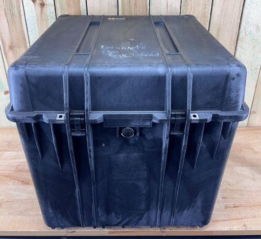 Pelican 0370 Protector Cube Transport Case Black Grade B/C Free Shipping