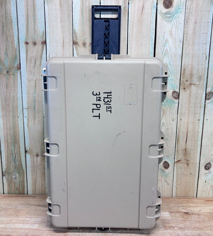 SKB 2918-10 Rolling Waterproof Storage Case Tan Good Condition AB Free Ship