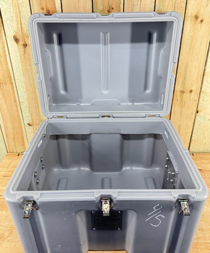 Grey Pelican Hardigg Case 25X19X19"  Military Waterproof Footlocker Storage Case