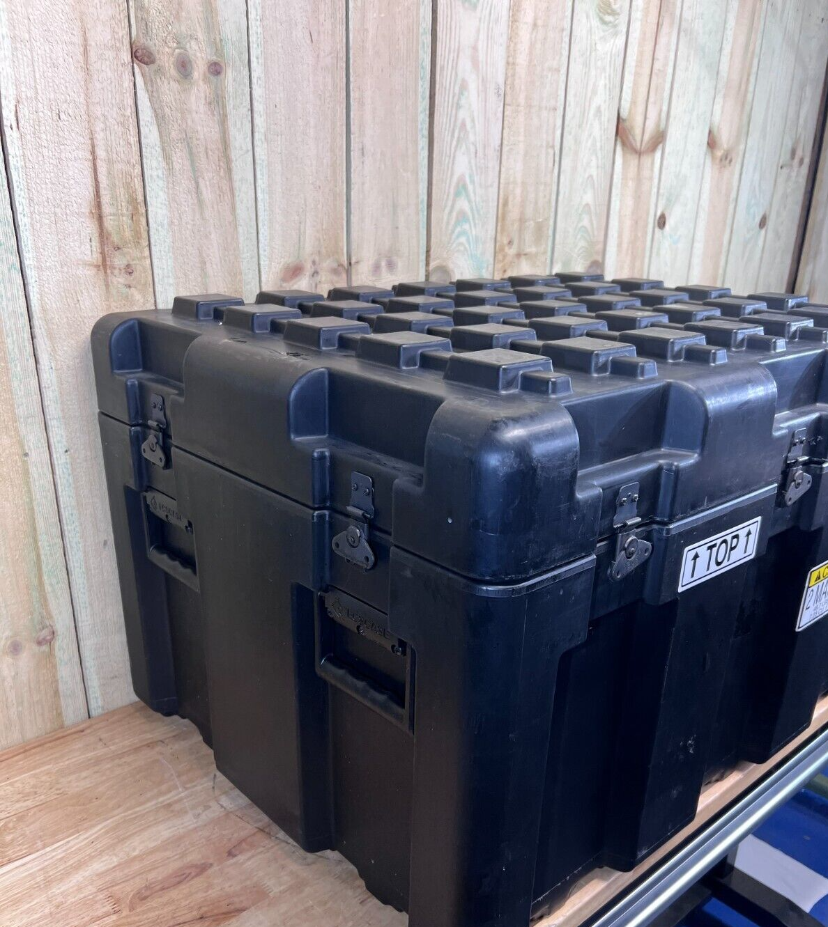 ECS Loadmaster Case 33.5x25x21 IN Military Surplus Transit  Black Grade AB