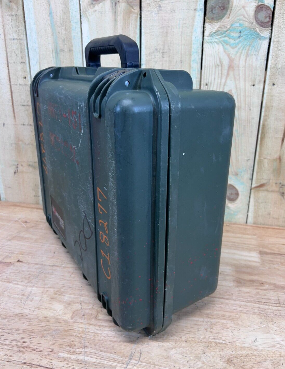 Pelican IM2400 Storm Case Waterproof  Green Good Condition A/B