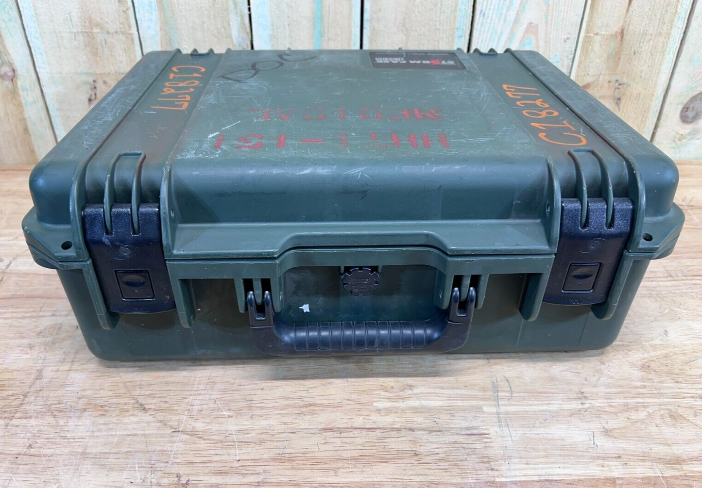 Pelican IM2400 Storm Case Waterproof  Green Good Condition A/B