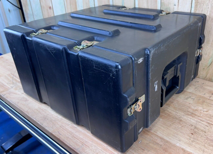 Pelican Hardigg Server Rack Rackmount 4U 19" Waterproof Storage Case W/ Rack