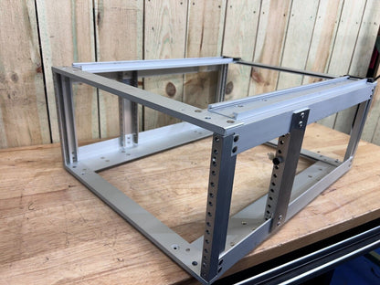 Pelican Hardigg Server Rack Rackmount 5U 19" Waterproof Storage Case W/ Rack