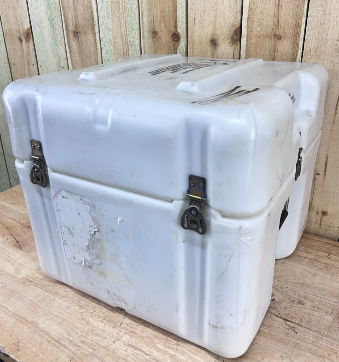 Pelican Hardigg Case 18.5"X18.5"X15.5" White Military Waterproof Storage