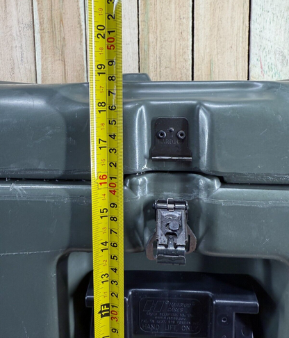 Pelican Hardigg Case 33X21X19" Green  Military Waterproof Storage Container