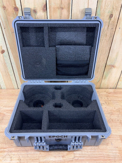 Pelican 1550 Watertight Protector Case Grey Good Condition A/B