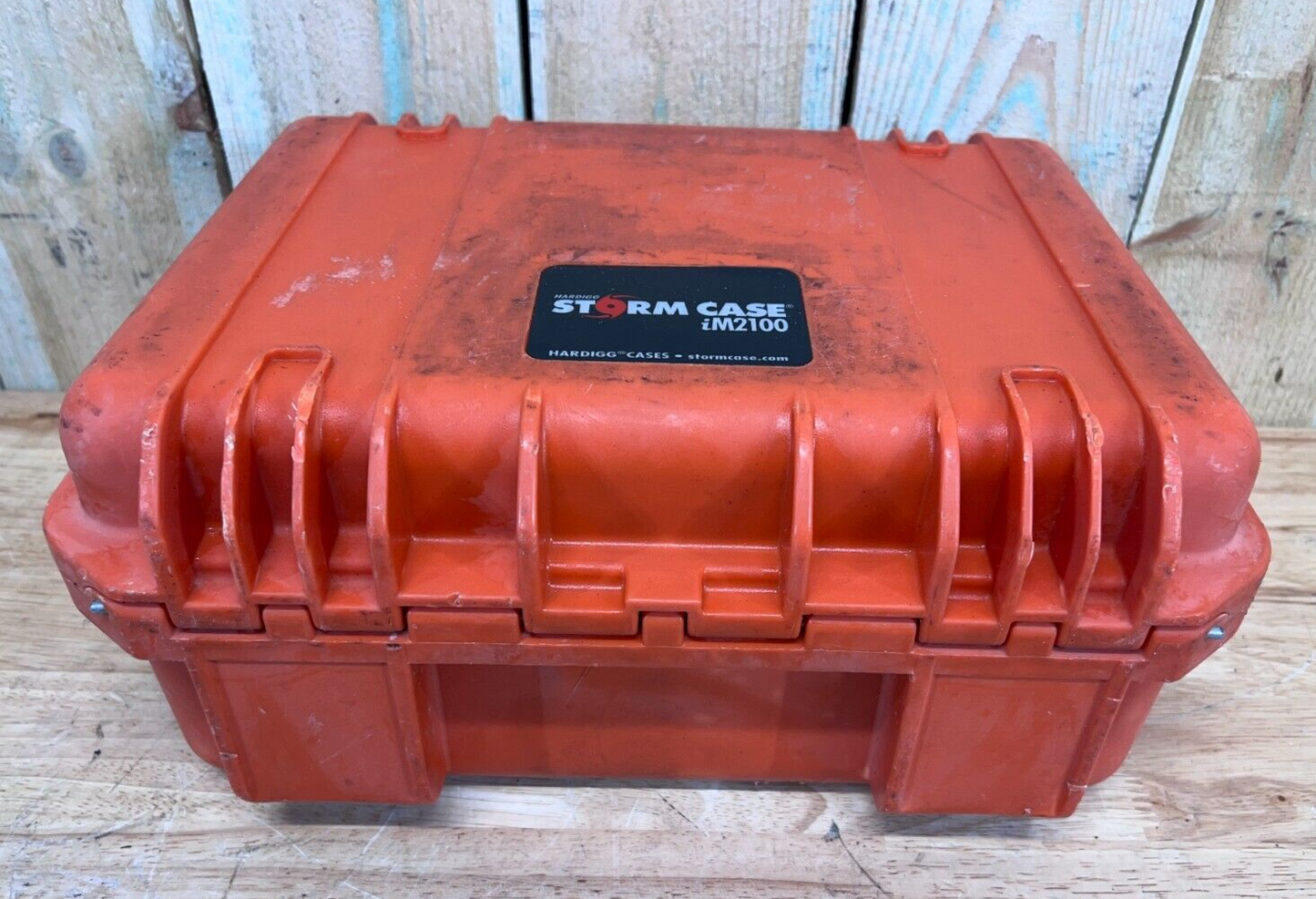 Pelican iM2100 Storm Case Orange Waterproof Handheld Good Condition AB Free Ship