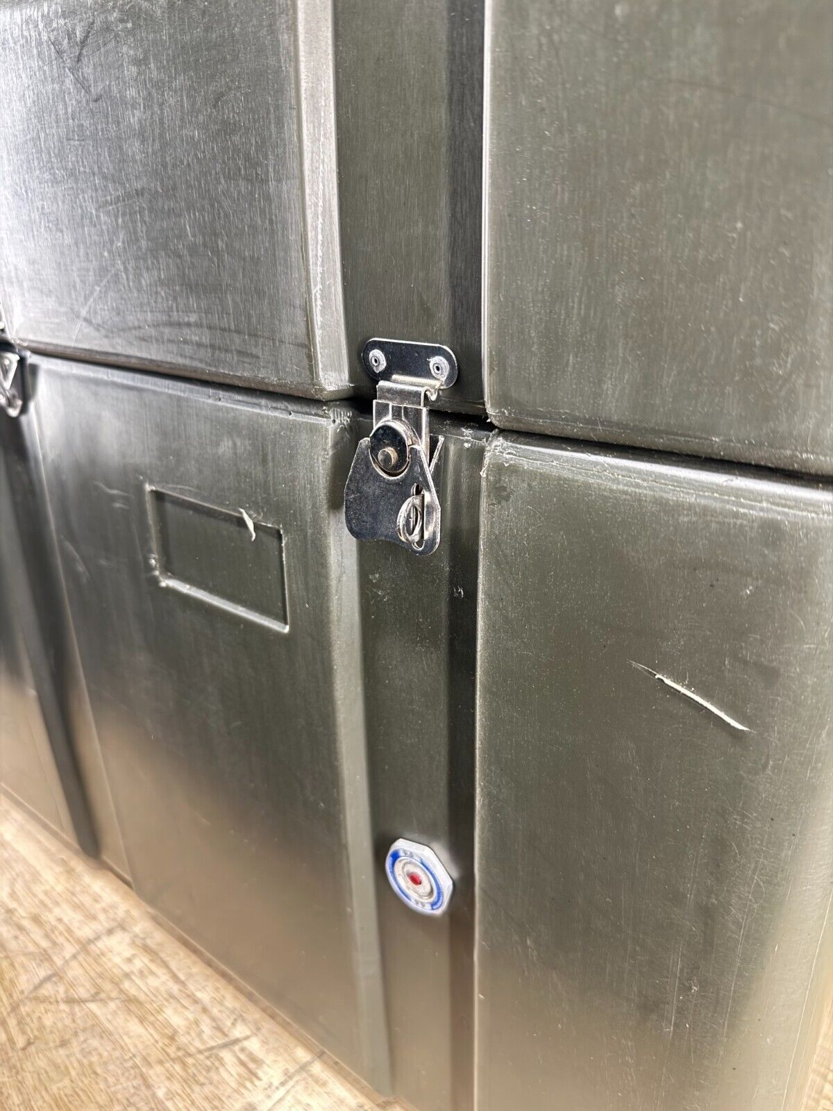 Pelican Hardigg Footlocker Green Transport Case 31