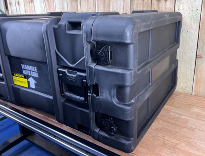 6U 30-inch Deep rSeries Shock Rack W/ Rack & Hardware A/B Grade Free Shipping
