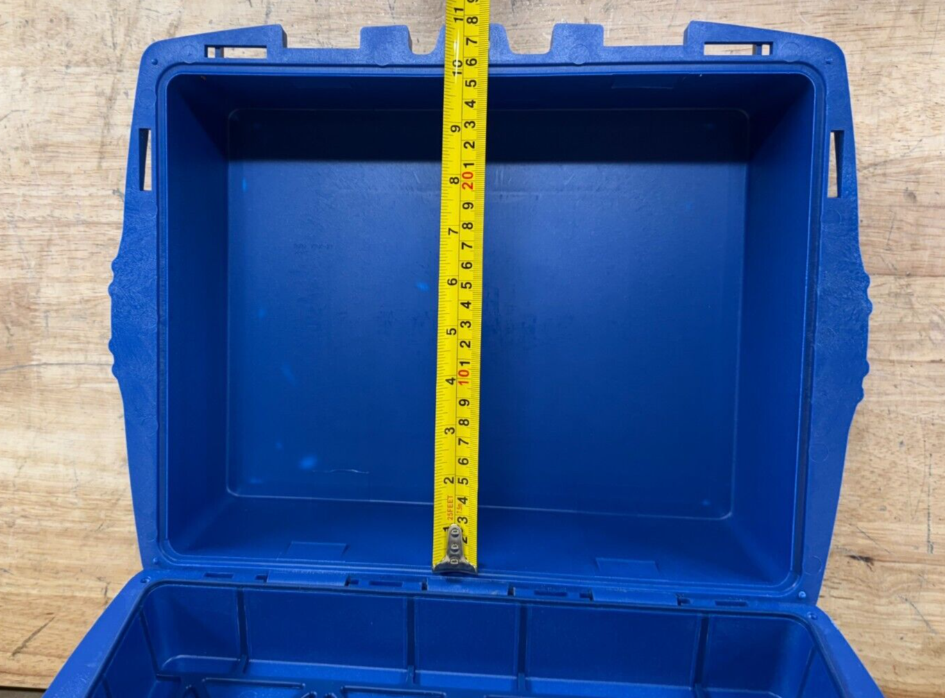 Blue Handheld Surplus Storage Case FlexPax 15.5X11.5X6 Military Grade A/B