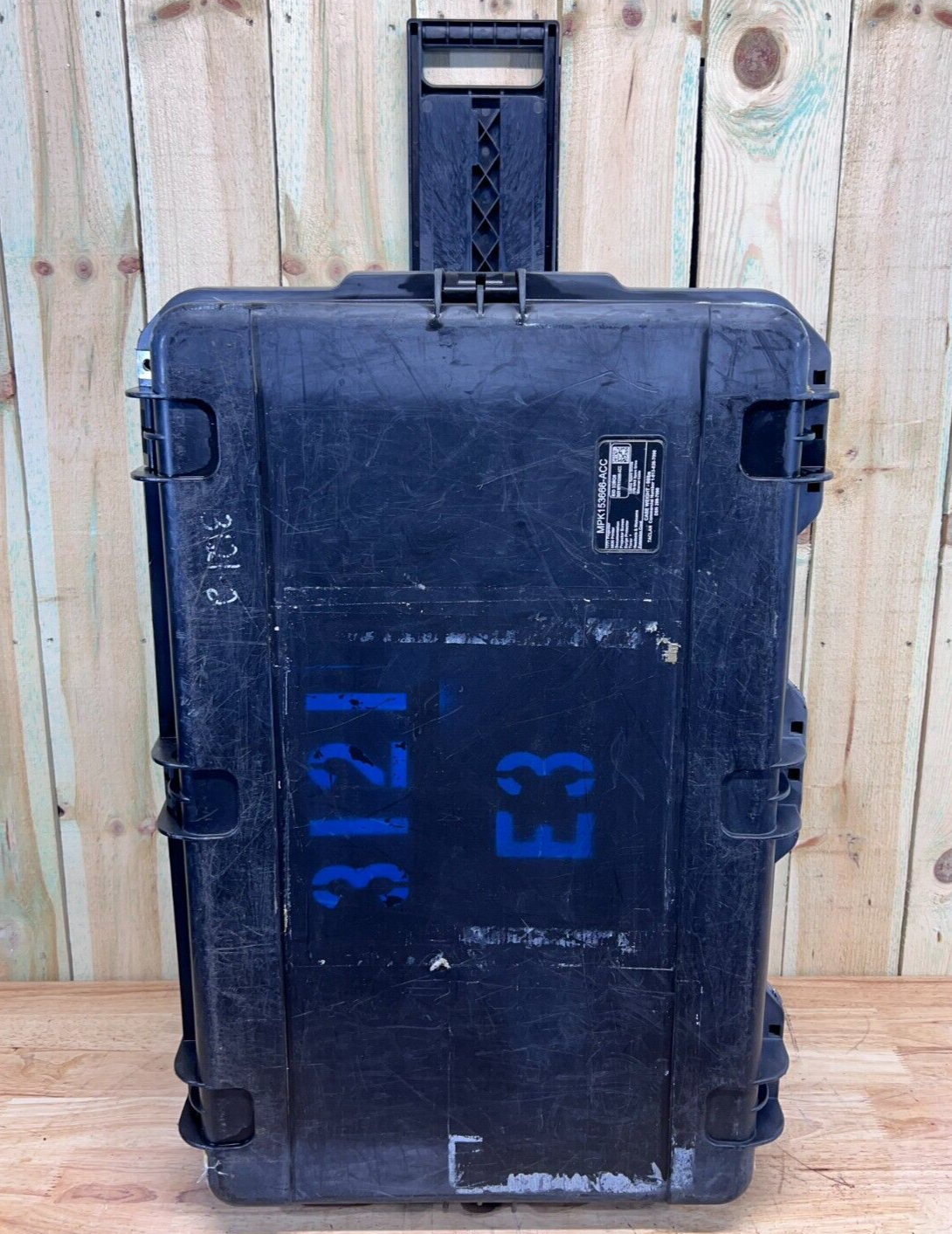 SKB 2918-14 Rolling Waterproof Storage Case Black B/C Grade Free Ship