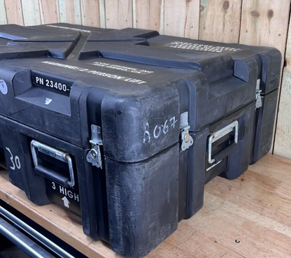 Pelican Hardigg Case 38”X24”X13”  Military Waterproof Footlocker W/ Foam