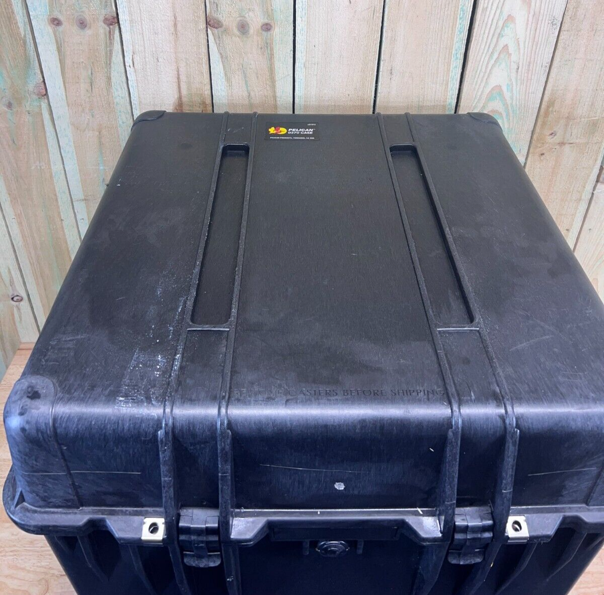 Pelican 0370 Protector Cube Transport Case Black Grade A/B