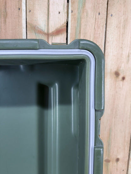 Pelican Hardigg Case 26"X27.5"X14.5"  Military Waterproof Footlocker W/ Foam
