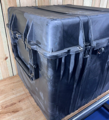 Pelican 0370 Protector Cube Transport Case Black Grade B/C Free Shipping