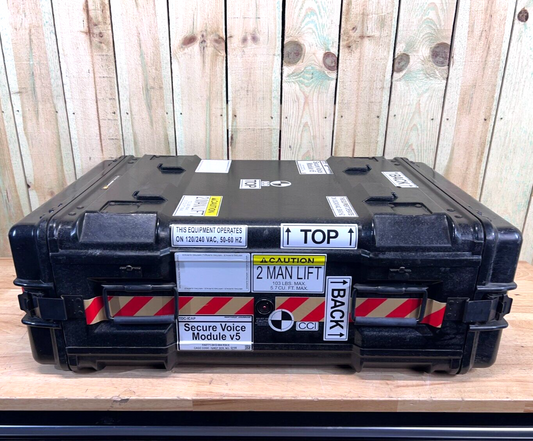 Pelican Hardigg Server Rack Rackmount 5U 19" Waterproof Storage Case W/ Rack