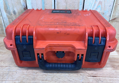 Pelican iM2100 Storm Case Orange Waterproof Handheld Good Condition AB Free Ship