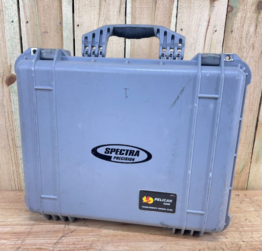 Pelican 1550 Watertight Protector Case Grey Good Condition A/B Free Ship