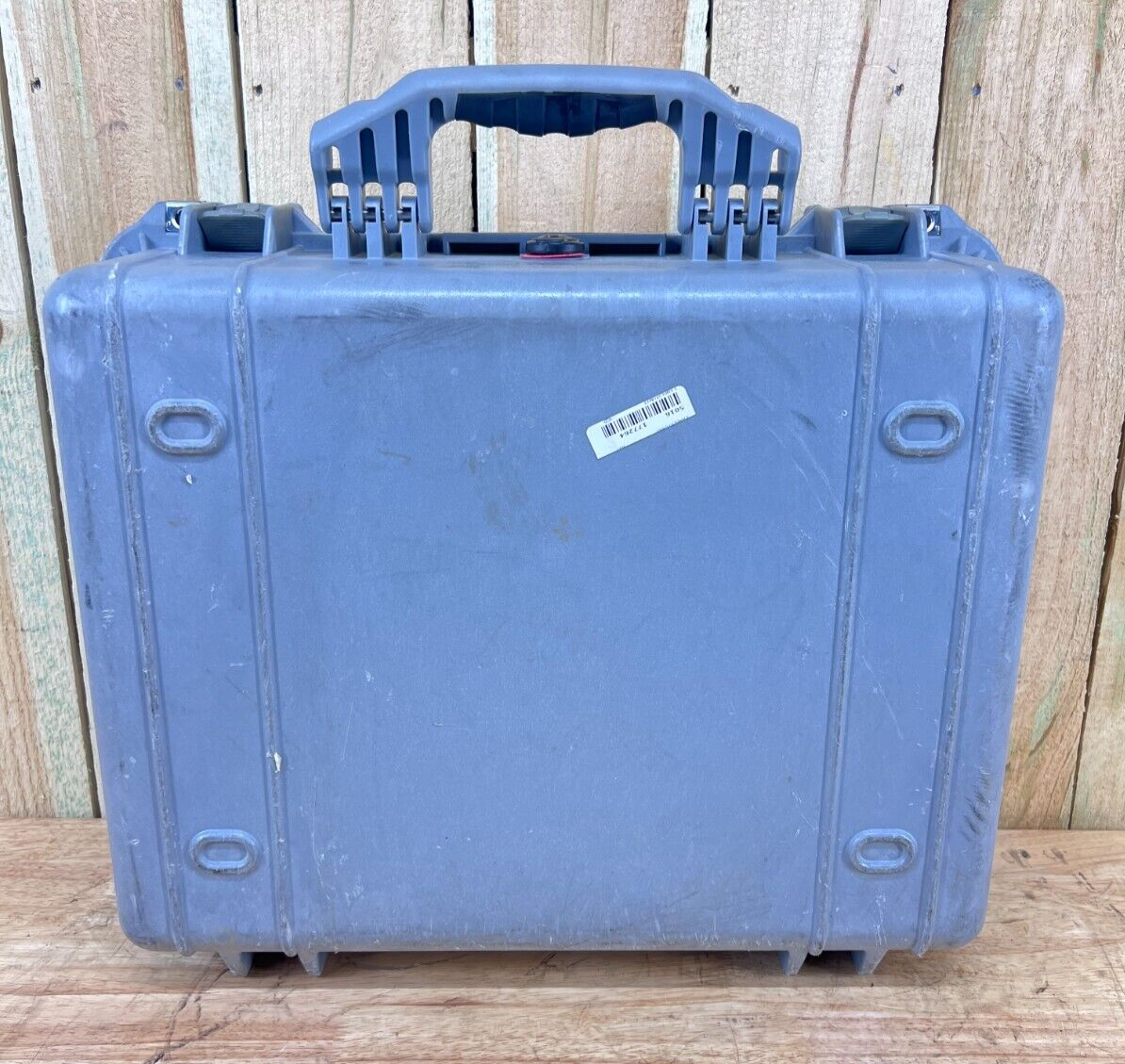 Pelican 1550 Watertight Protector Case Grey Good Condition A/B Free Ship