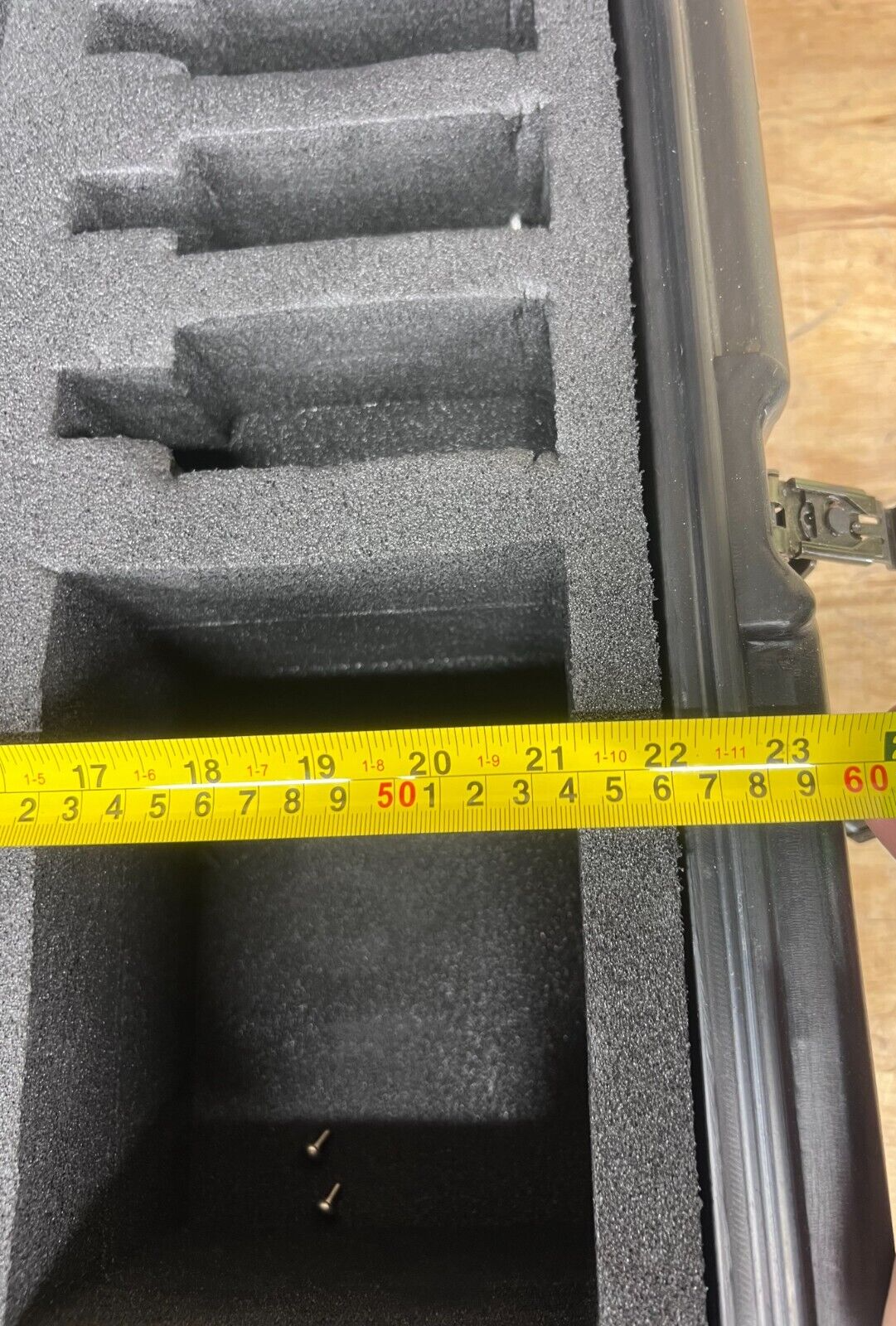 Pelican Hardigg Case 25"X19"X10"  Military Waterproof Footlocker W/ Foam