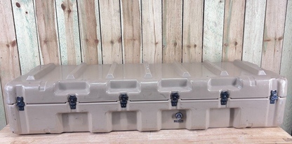 Pelican Hardigg Long Case 59” 19.5” 12” Tan Waterproof Storage Footlocker