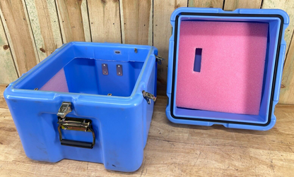 Pelican Hardigg Case 17.5X16X17" Blue  Military Waterproof Storage Container
